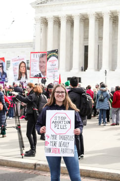 Rose at SCOTUS during the Food and Drug Administration v. Alliance for Hippocratic Medicine hearing