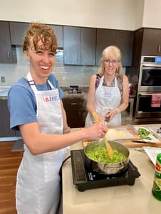 Chrissy Schneider and mom