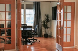 The upstairs conference room in PHC's newest girl's dorm, Shiloh