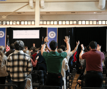 Worship in PHC chapel