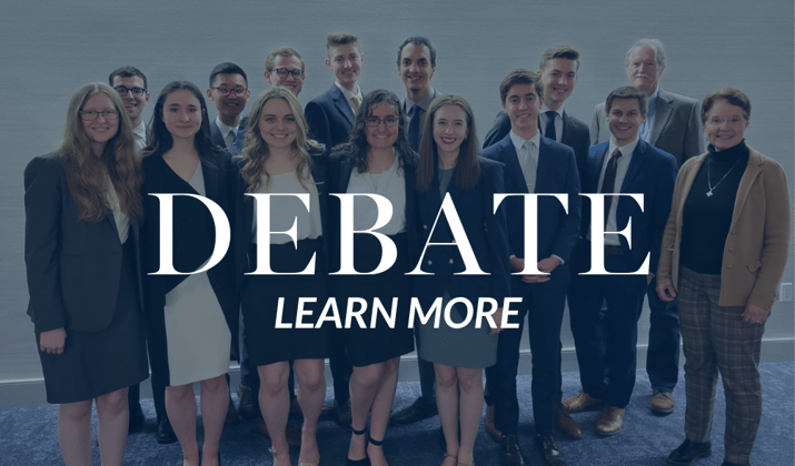 Learn about PHC's stellar debate program