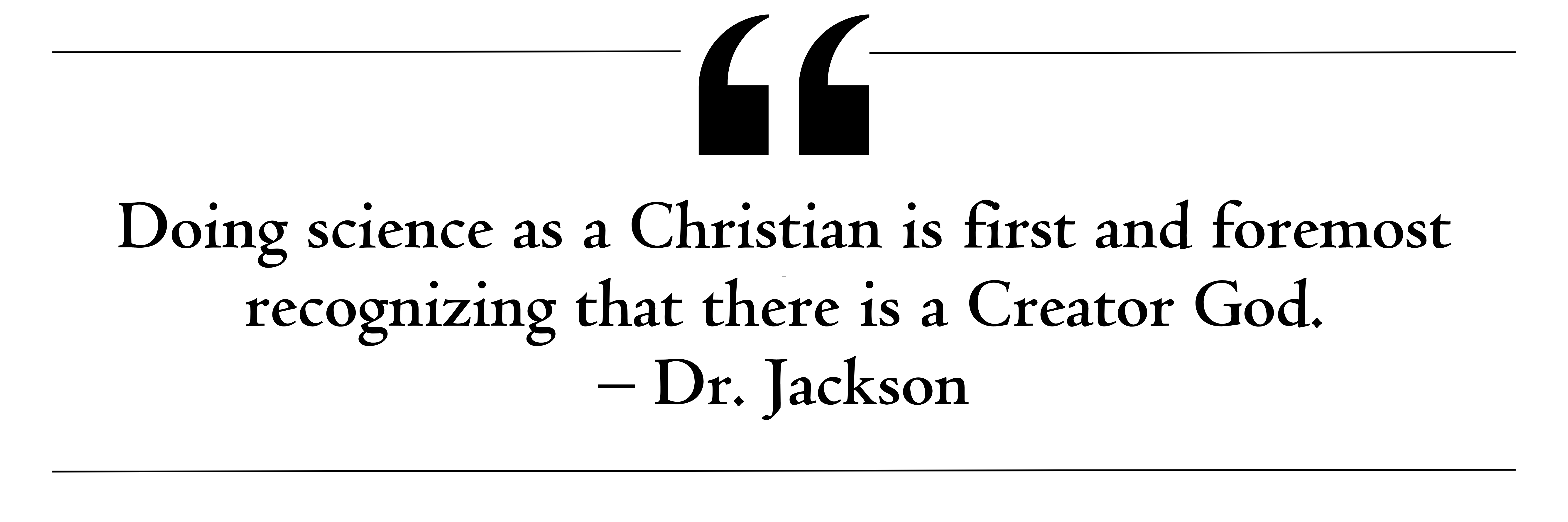 Dr. Jackson Pull quote