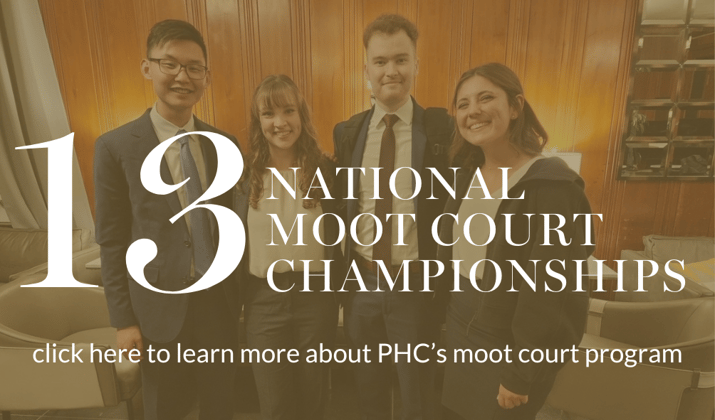 PHC has 13 national moot court championships