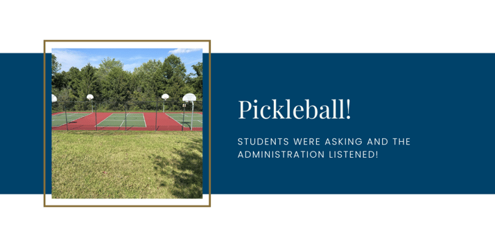 Pickleball banner