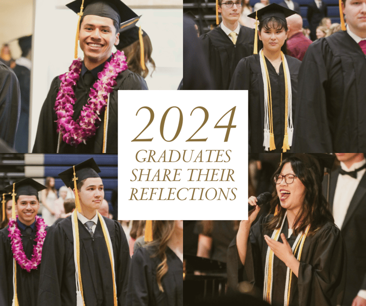2024 graduates share their reflections