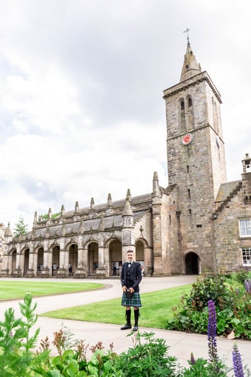 Titus at St. Andrews in Scotland